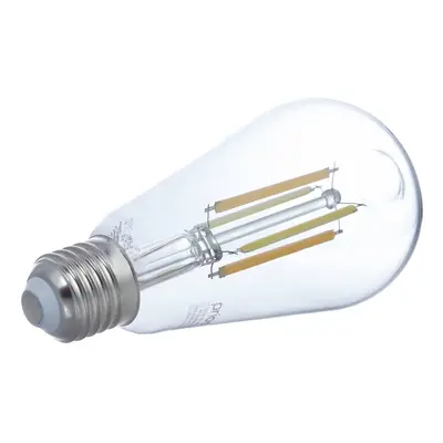 LUUMR LUUMR Smart LED žárovka, sada 3 kusů, E27, ST64, 7W, Tuya, čirá