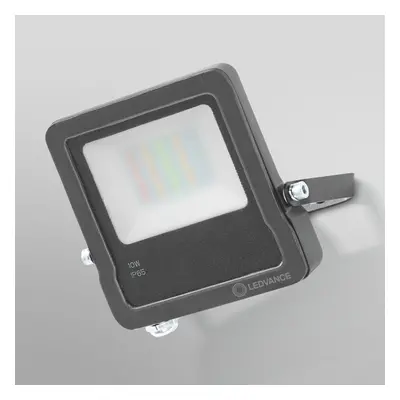 LEDVANCE SMART+ LEDVANCE SMART+ WiFi Floodlight, RGBW, šedá, 10W