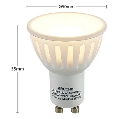 Arcchio Arcchio LED reflektor GU10 100° 5W 2 700K