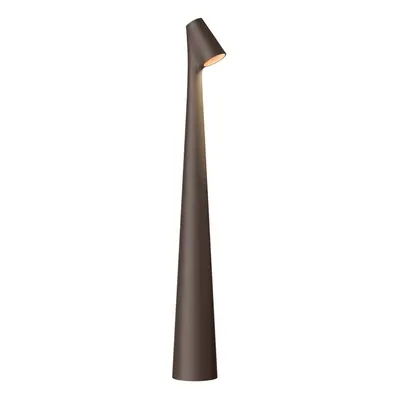 Vibia Vibia Africa LED stolní lampa výška 40 cm tmavě hnědá