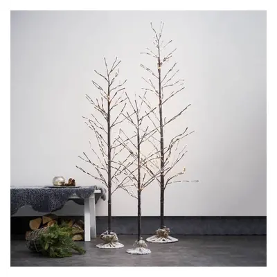 STAR TRADING Dekorativní stromek LED Tobby Tree IP44 hnědý výška 150 cm