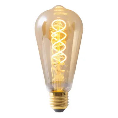 Näve LED Filament E27 4W ST64 zlatá 180lm 1800K 3ks