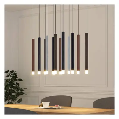 Lucande Lucande LED závěsné svítidlo Stoika, 80 cm, 16 světel, hranaté