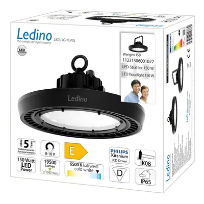 Ledino LED reflektory Wangen Highbay 6 500 K 150 W