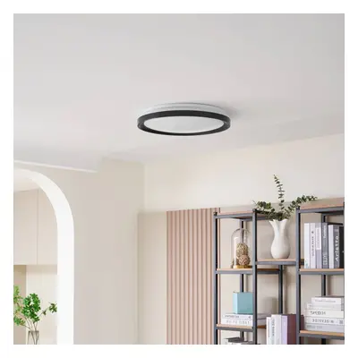 Lindby Lindby Smart LED stropní svítidlo Ardena, RGBIC, výška 8,5 cm, Tuya