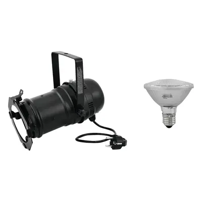 Steinigke Showtechnic EUROLITE Set PAR-30 spot LED reflektor černá