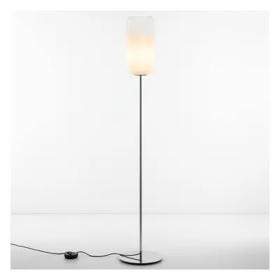 Artemide Artemide Gople stojací lampa bílá/stříbrná