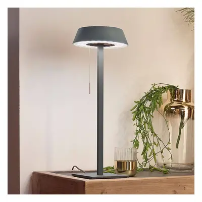 Oligo OLIGO Glance LED stolní lampa šedá matná