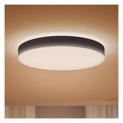 Philips Hue Stropní svítidlo Philips Hue Enrave LED 55,1 cm černé