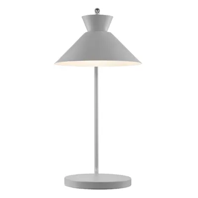 Nordlux Stolní lampa Dial z kovu, šedá