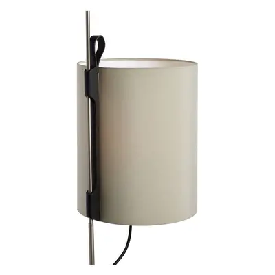 Carpyen Magnetická stojací lampa, Ø 25 cm, khaki, černý dub