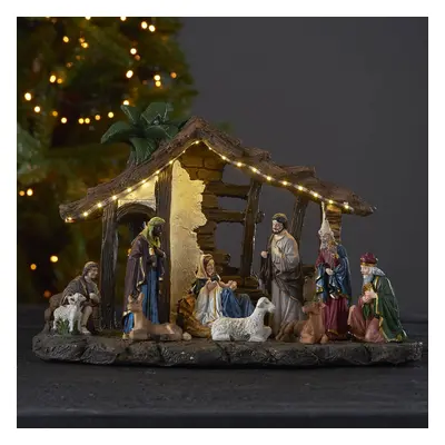 STAR TRADING Nativity LED dekorativní světlo, baterie, 37 cm