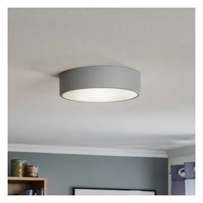 TEMAR LIGHTING Stropní světlo Cleo 300, Ø 30 cm šedá