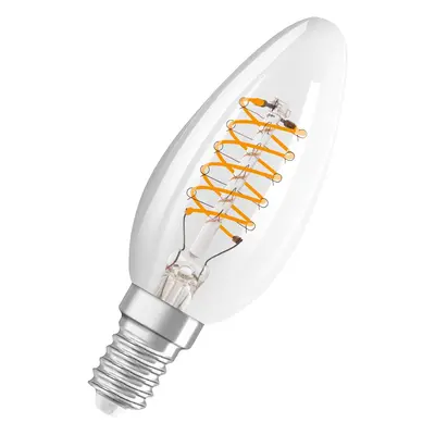 OSRAM OSRAM Vintage 1906 LED svíčka E14 4,8W827 čirá dim