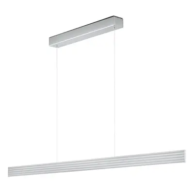 Knapstein Závěsné svítidlo LED Fara, nahoru/dolů, délka 152 cm nikl