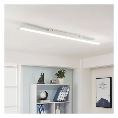 Arcchio Arcchio LED panel Arya, 120 cm, bílý, stmívatelný, hliník