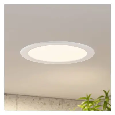 PRIOS Prios LED vestavné svítidlo Cadance, bílé, 24 cm, sada 3 kusů, stmívatelné