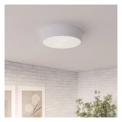 TEMAR LIGHTING Stropní svítidlo Cleo, Ø 30 cm, IP20, bílé, kov, E27