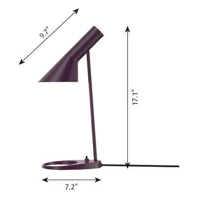 Louis Poulsen Louis Poulsen AJ Mini stolní lampa, lilková