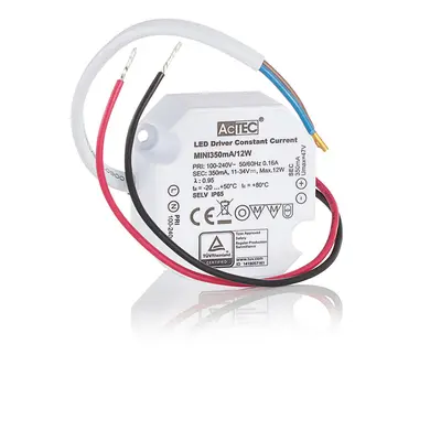 AcTEC AcTEC Mini LED ovladač CC 350mA, 12W, IP65