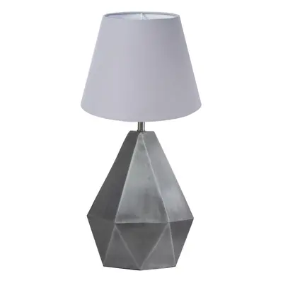 PR Home PR Home Trinity stolní lampa Ø 25cm stříbrná/šedá