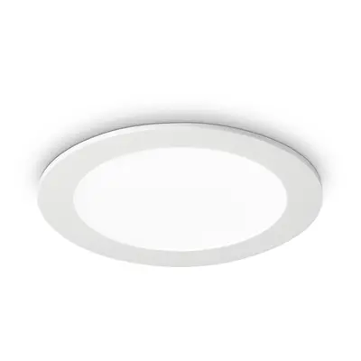 Ideallux LED stropní světlo Groove round 3 000 K 16,8cm