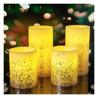 Pauleen Pauleen Golden Glitter Candle LED svíčka sada 4 ks