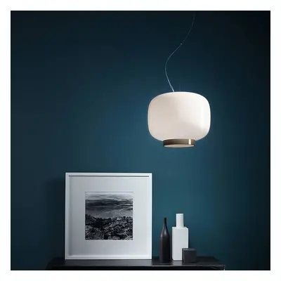 Foscarini Foscarini Chouchin Reverse 3 LED závěsné bílá/šedá