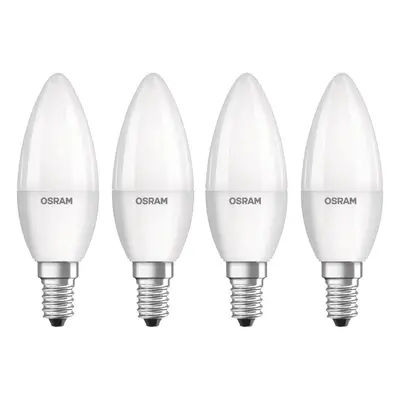 OSRAM OSRAM LED svíčka E14 Base Retro 4,9W 4ks 4 000 K