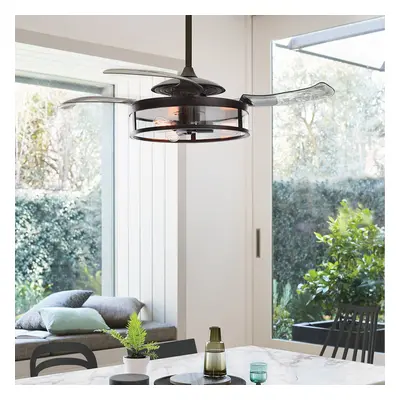 Beacon Lighting Stropní ventilátor Beacon Fanaway Classic light black silent