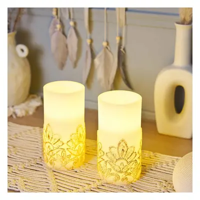 Pauleen Pauleen Cosy Charm Candle LED svíčka 2 ks, vosk