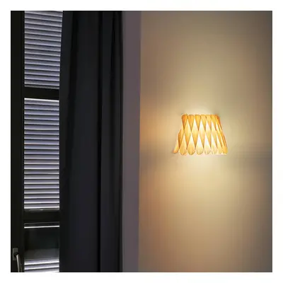 LZF LamPS LZF Lola dřevěné nástěnné světlo, slonovina