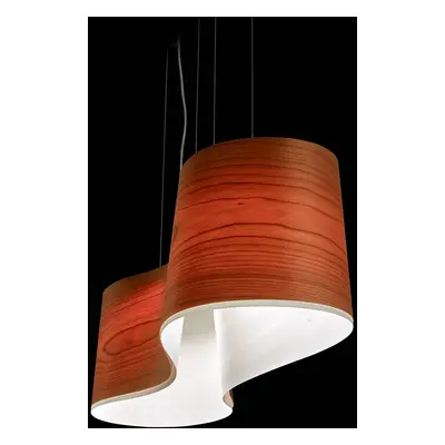 LZF LamPS LZF New Wave závěsné světlo, třešeň/slonovina