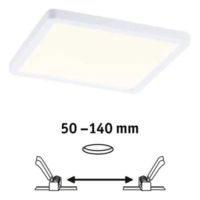 Paulmann Paulmann LED panel Areo 3000K hranatý 17,5 cm bílá