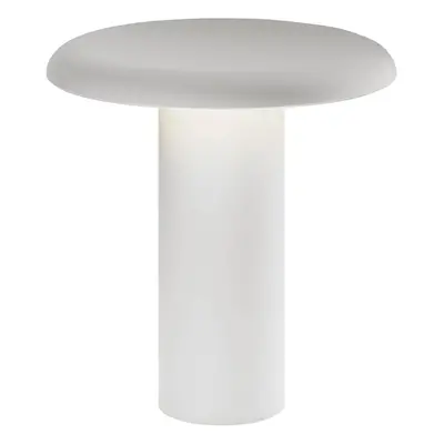 Artemide Stolní lampa Artemide Takku LED s dobíjecí baterií, bílá