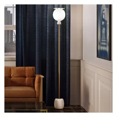 kdln kdln stojací lampa Opyo, bílá, výška 172 cm