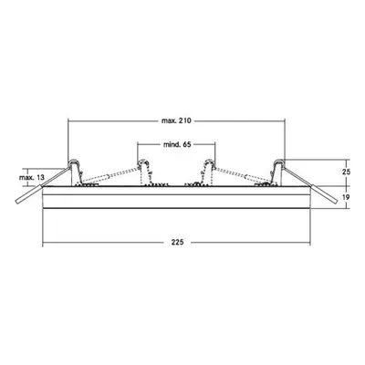 BRUMBERG BRUMBERG Moon Midi LED stropní panel RC CCT Ø22,5cm