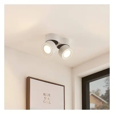 Arcchio Arcchio Rotari LED stropní bodové svítidlo, bílé, 2 světla, 2x8,9W