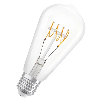 OSRAM OSRAM Classic LED rustikální E27 4,8W 827 čirá dim