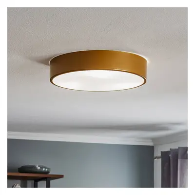 TEMAR LIGHTING Stropní světlo Cleo 400, IP54, Ø 40 cm zlatá