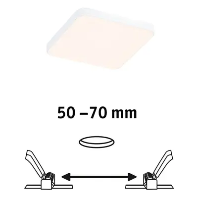 Paulmann Paulmann Veluna Edge IP44 3000K dimm 9x9cm