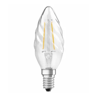 OSRAM OSRAM LED žárovka-svíčka E14 2,5W 827 kroucená