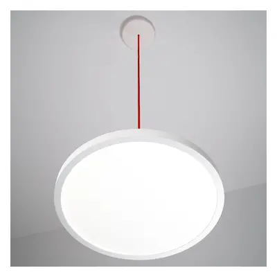 Waldmann LED závěsné svítidlo VIVAA 2.0 VTL Ø45cm kabel červený CCT