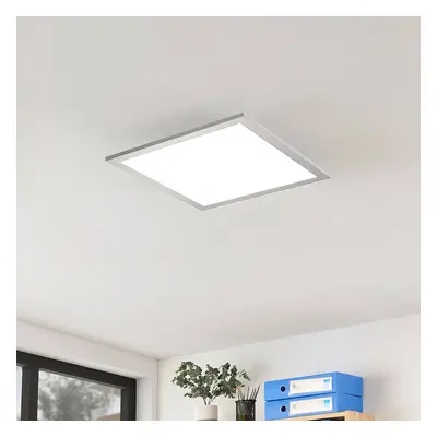 PRIOS Prios LED panel Gelora, 40 cm, 4 000 K, stříbrná barva, hliník