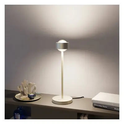 Top Light Puk! 80 Eye Table LED, matné čočky, nikl matný