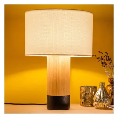 Domus Stolní lampa Klippa černá Trooper alabastr 41 cm