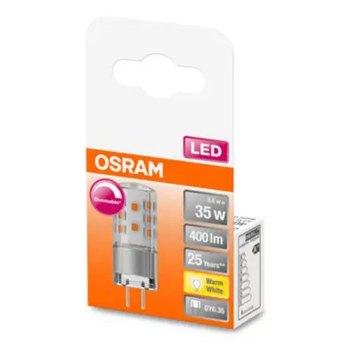 OSRAM Kolíčková LED žárovka OSRAM GY6.35 4,5 W 2 700 K stmívatelná