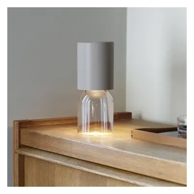 Luceplan Luceplan Nui Mini stolní lampa s baterií IP54 šedá