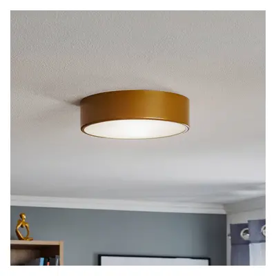 TEMAR LIGHTING Stropní světlo Cleo 300, senzor, Ø 30cm zlatá