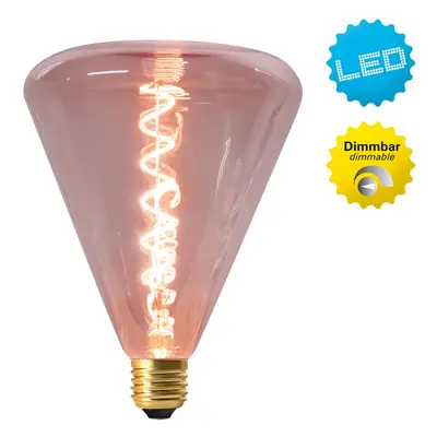 Näve LED žárovka Dilly E27 4W 2200K stmívatelná, červeně tónovaná